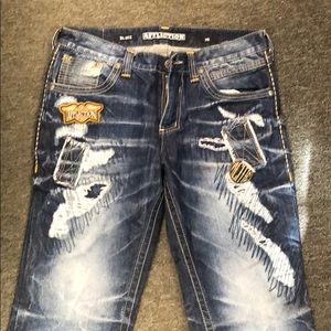 Affliction Distressed Jeans